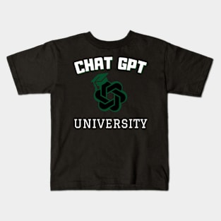 Chat gpt University Kids T-Shirt